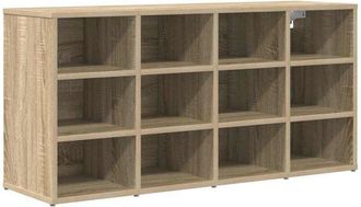 vidaXL Vidaxl - Armario para Zapatos con estante Roble Sonoma 103 x 30 x 51 cm