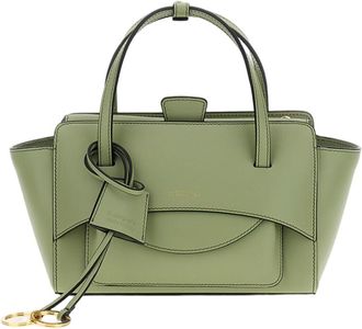 Hidesins Green Flap S Leather Crossbody Bag