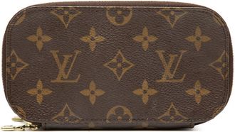 Louis Vuitton Brown Pvc Leather Pouch (Pre-Owned)