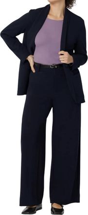Drew Womens Juliette Wide Leg Trouser In Navy