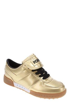 Pony Linebacker Metallic Sneakers in Gold Metallic at Nordstrom, Size 6.5
