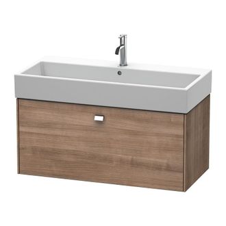Duravit Duravit Brioso Neceser De Pared, 1 Extra&iacute;ble, 98,4 X 45,9 Cm, Para Vero Air 235010, Color (frente/cuerpo): Ticino Decorado En Madera De Cerezo, Mango 