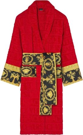 Versace Robes, male, Red, M, I Love Baroque Bathrobe