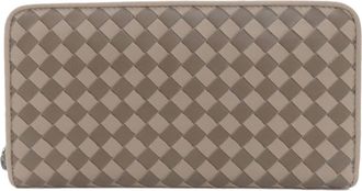 Bottega Veneta Brown Leather Coin Purse/Coin Case (Pre-Owned)