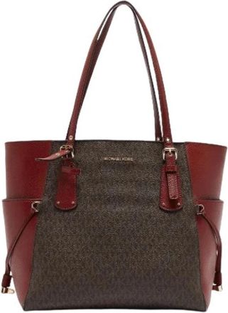 Michael Kors Pre-owned Tote Bag - Dames - Vintage Shopper - Rood - ONE Size - Vintage