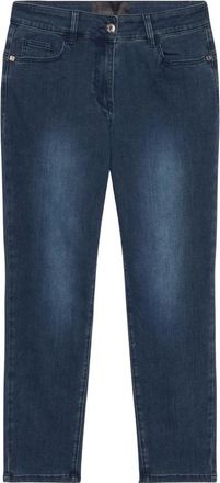 Elena Miro Denim Power Stretch Jeggings - Dames - Slim Fit Jeans - Blauw - 3XL - Denim - Jeans