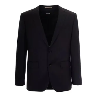 HUGO BOSS Formal Blazers, male, Black, Size: 2XL Formal Blazers