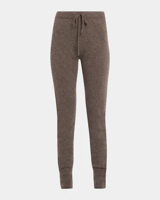 Simone Rocha Cashmere Rib Skinny-Leg Joggers