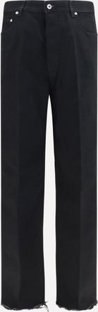Rick Owens Jeans con orlo sfrangiato Man 32