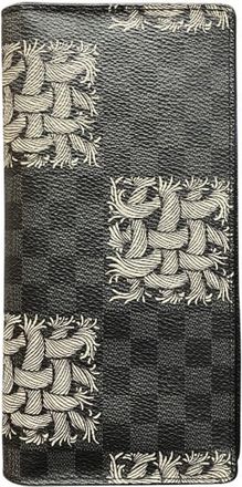 Louis Vuitton Black Long Wallet (Bi-Fold) (Pre-Owned)