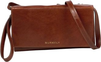 Burkely Fine Florence Leather Mobile Phone Wallet Chestnut Brown