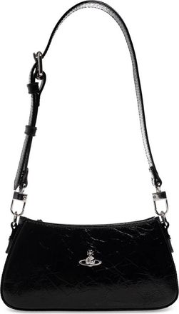 Vivienne Westwood Tasha Schoudertas Telefoon - Dames - Schoudertassen - Zwart - ONE Size - Leer - Tassen