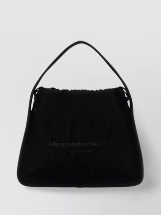 Alexander Wang ribbed fabric shoulder bag