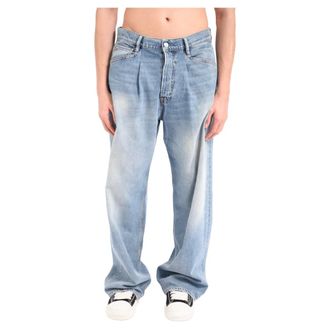 Nine In The Morning Wide Jeans, male, Blue, Size: W36 Wide Jeans