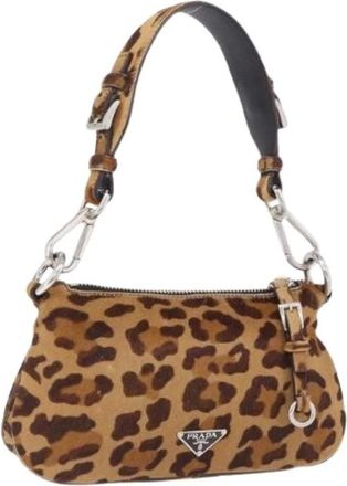 Prada Borsa a spalla vintage Pre-owned - - Pre-owned - Donna - Marrone - ONE SIZE