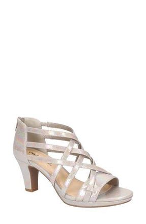 Easy Street Bee Cage Sandal in Natural Iridescent at Nordstrom Rack, Size 7.5