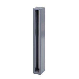 Hhg [nunca Usado] Aparcabicicletas Hhg-307, Soporte Inclinado Para Bicicletas, Acero Galvanizado Con Recubrimiento En Polvo Para Exteriores 87x10x13cm, Gr