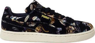 Puma Basket Classic Lo x HOH Vel Textile Lace Up Mens Trainers 357518 03 Black