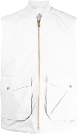 Objects IV Life cargo cotton gilet - men - Cotton/Organic Cotton/Elastane - S - Grey