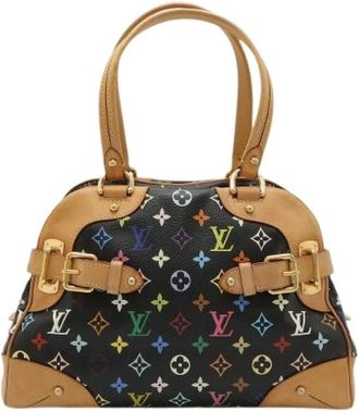 Louis Vuitton Pre-owned Handbags, female, Multicolor, Size: ONE SIZE Pre-owned Canvas Shoulder Bag