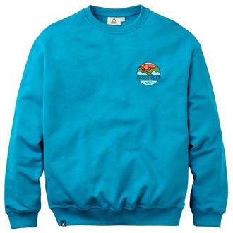 Passenger Laidback Relaxed Fit Sweatshirt Pullover f&uuml;r Herren | blau