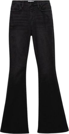 Frame Denim High Rise Flare Jeans - Dames - Flared Jeans - Zwart - W31 - Katoen - Jeans