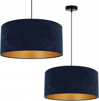 OEM L&aacute;mpara Colgante De Techo L&aacute;mpara De Techo Pantalla De Terciopelo Dorado