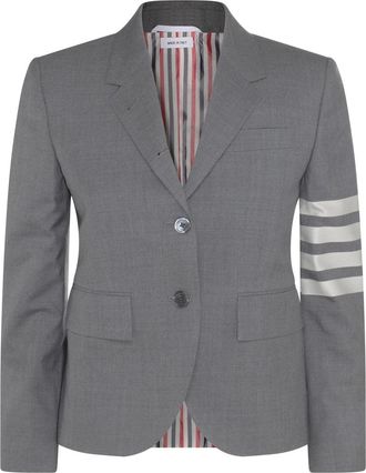 Thom Browne Jackets Med Grey-Donna