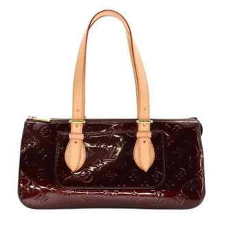 Louis Vuitton Pre-owned Handbags, female, Purple, Size: ONE SIZE Pre-owned Monogram Vernis Shoulder Bag