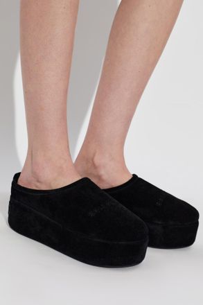 Balenciaga Platform Sandals Alaska, Womens, Black