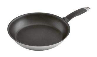 Kuhn Rikon Silver Star Stainless Steel Non-Stick Induction Safe Frying Pan, 28cm