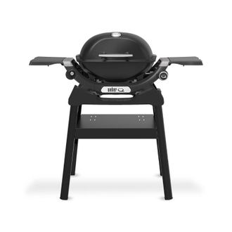 Weber Q 1200 Barbacoa De Gas Negra Para Exterior