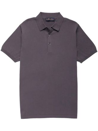 Brooks Brothers Poloshirt met korte mouwen - Grijs