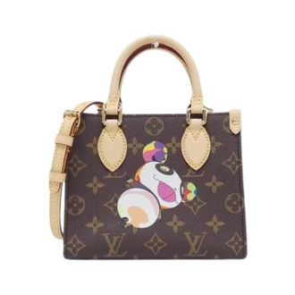 Louis Vuitton Pre-owned OnTheGo BB Monogram Tas - Dames - Pre-owned - Bruin - Maat: ONE Size