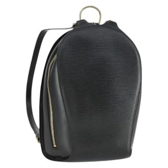 Louis Vuitton Pre-owned Backpacks, female, Black, Size: ONE SIZE Pre-owned Mabillon Backpack