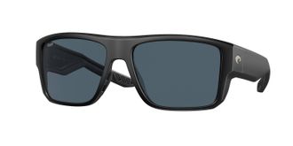 Costa Mens Taxman Sunglasses In Matte Black Gray 580P