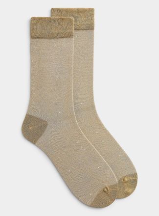 Lindbergh Mens Heathered bamboo viscose dress socks