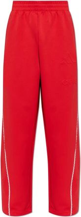 adidas Uomo, Pantaloni, Rosso, M, new