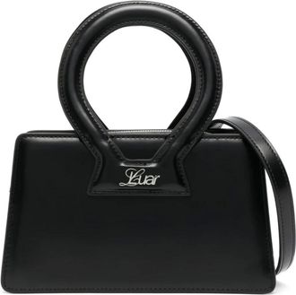 Luar Dames, Tassen, Zwart, Maat: ONE Size Leer