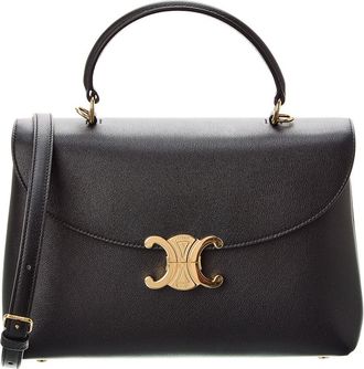 Celine Celine Nino Medium Leather Satchel