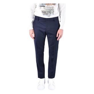Dondup Pantaloni Chino Spiritissimo - - Trousers - Uomo - Blu - W34
