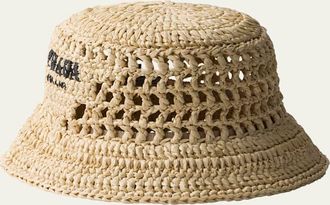 Prada Crochet Bucket Hat
