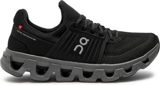 On Cloudswift 4 AD Panelled Mesh-knit Sneakers - Black - 10 (IT43.5 / UK9.5)