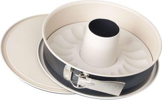 Zenker Zenker 7811 - Teglia Cr&egrave;me Noir con 2 Ripiani, Acciaio Inox, Diametro 26 cm, Grigio/Beige, 16 x 16 x 7 cm