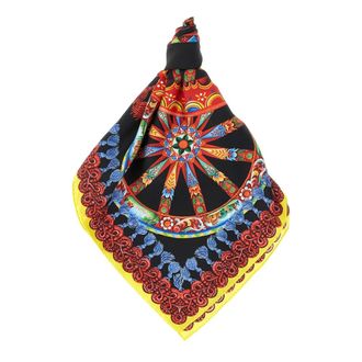 Dolce & Gabbana Dames, Accessoires, Veelkleurig, Maat: ONE Size Zijde