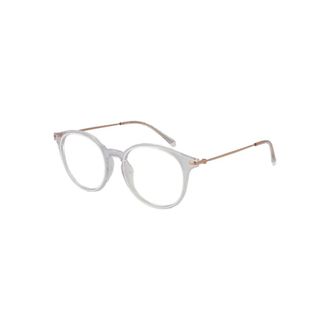 Polaroid Glasses, unisex, White, Size: ONE SIZE White Panto Optical Frames with Demo Lenses