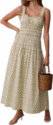 Few Moda The Freya Cotton Dress In Wild Daisy