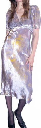 Raquel Allegra Womens Bella Dress In Ether