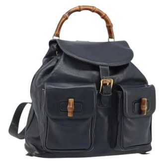 Gucci Zaino Vintage Pre-owned - - Pre-owned - Donna - Nero - ONE SIZE
