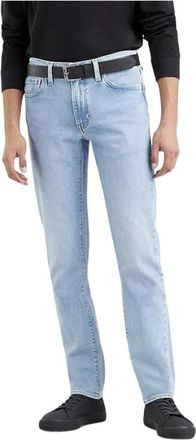 Levi's Slim Straight Jeans - Heren - Regular Fit Jeans - Blauw - W36 L32 - Katoen - Jeans